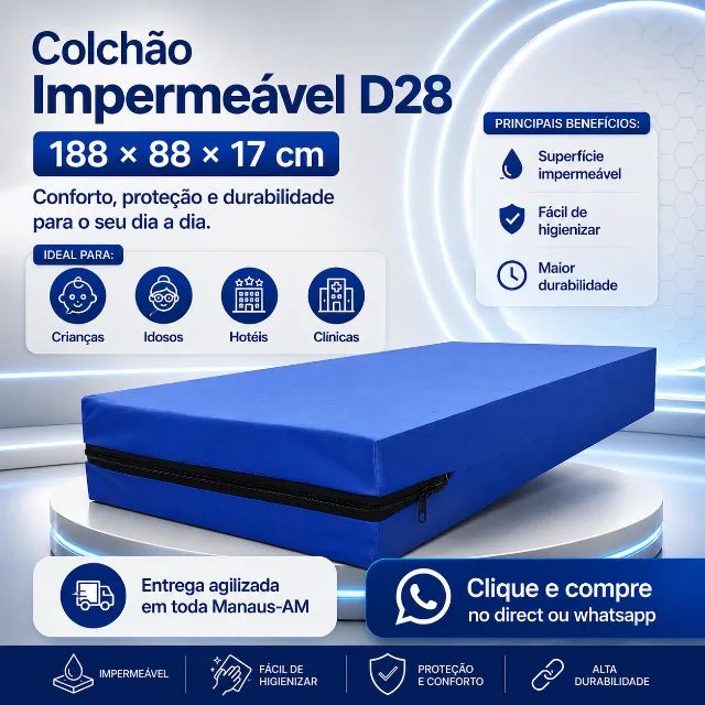 Colchão  impermeável D28 Solteiro - Foto 3