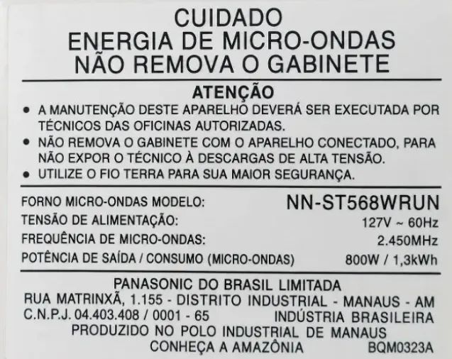 Microondas Panasonic Perfect 127v - Foto 2