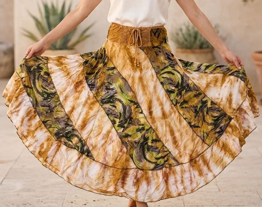 Saia de viscose (Tamanho G ou GG)