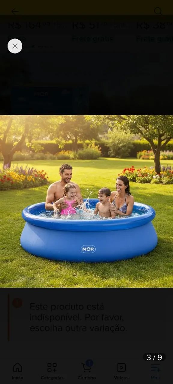 Vendo Piscina Mor de 2400 litros  - Foto 3
