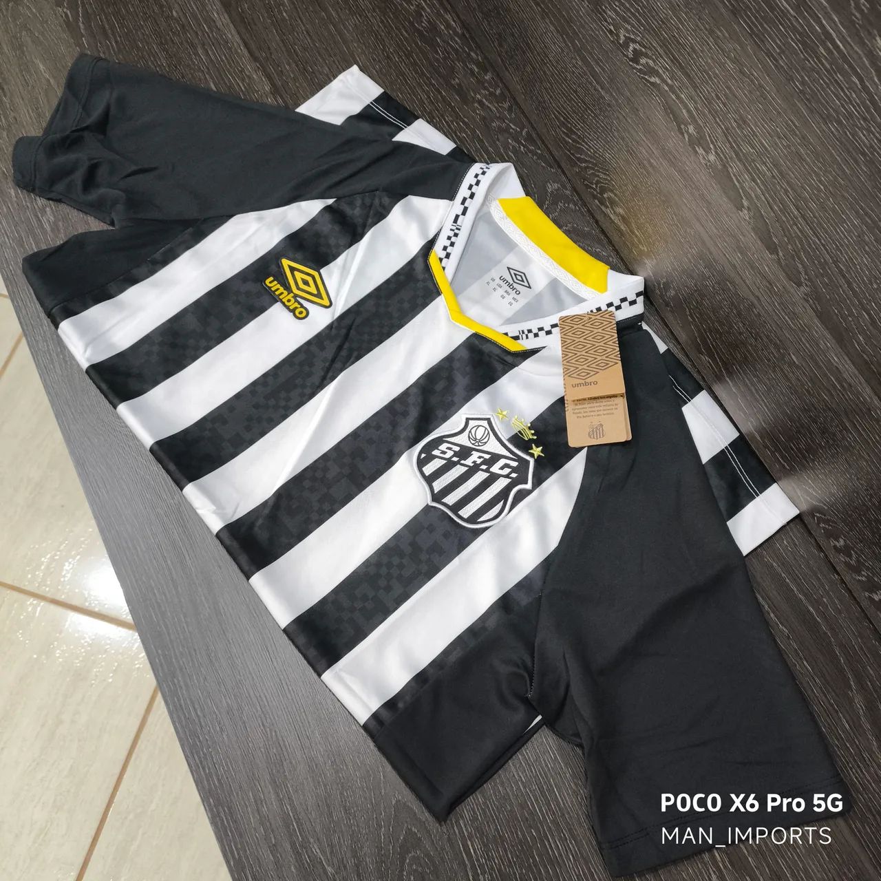 Camisa SANTOS 2026/27 - Uniforme 2 - Versão Torcedor 