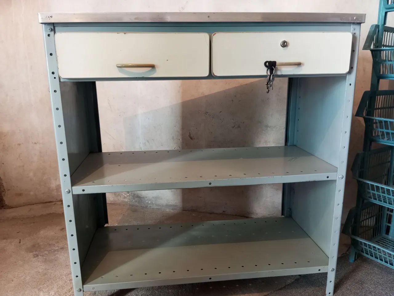 Balcão Caixa  em aço 