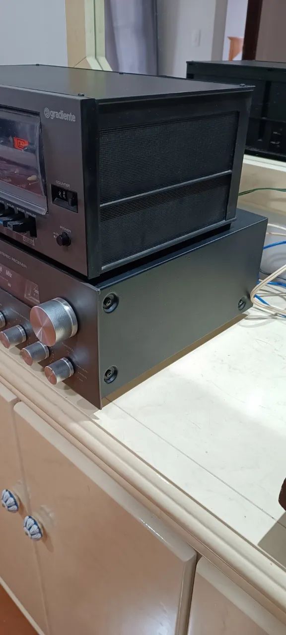 Conjunto de som Gradiente S-95 (Ótimo estado) - Foto 3