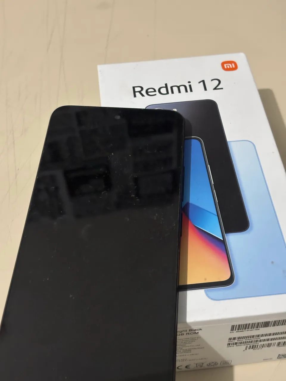 REDMI 12 MIDNIGHT BLACK 8GB RAM 256GB - Foto 3
