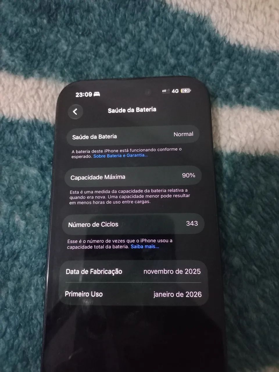 Vendo Iphone 15, com 90% de bateria, nunca aberto - Foto 3