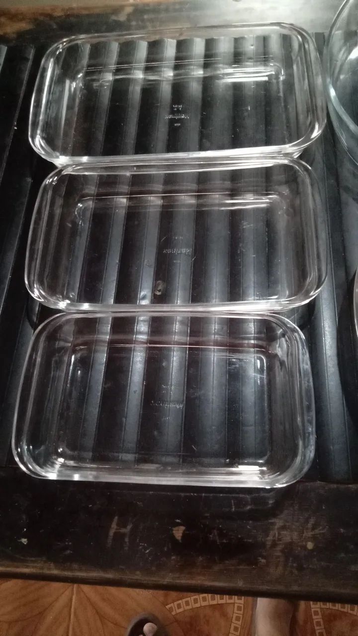 Travessa de vidro  novas