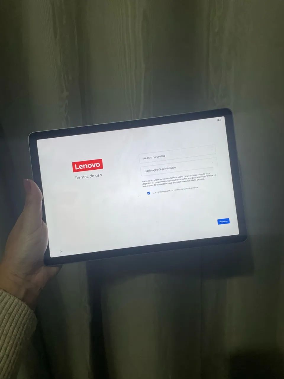 Tablet Lenovo Tab 4G 64GB + teclado + acessórios - Foto 2