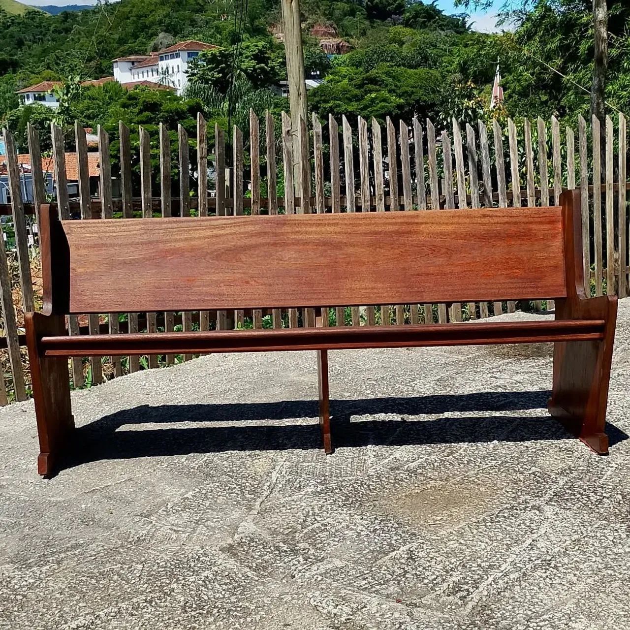 Banco rústico de fazenda  - Foto 3