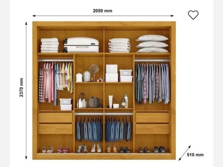 Guarda roupa casal - Foto 2