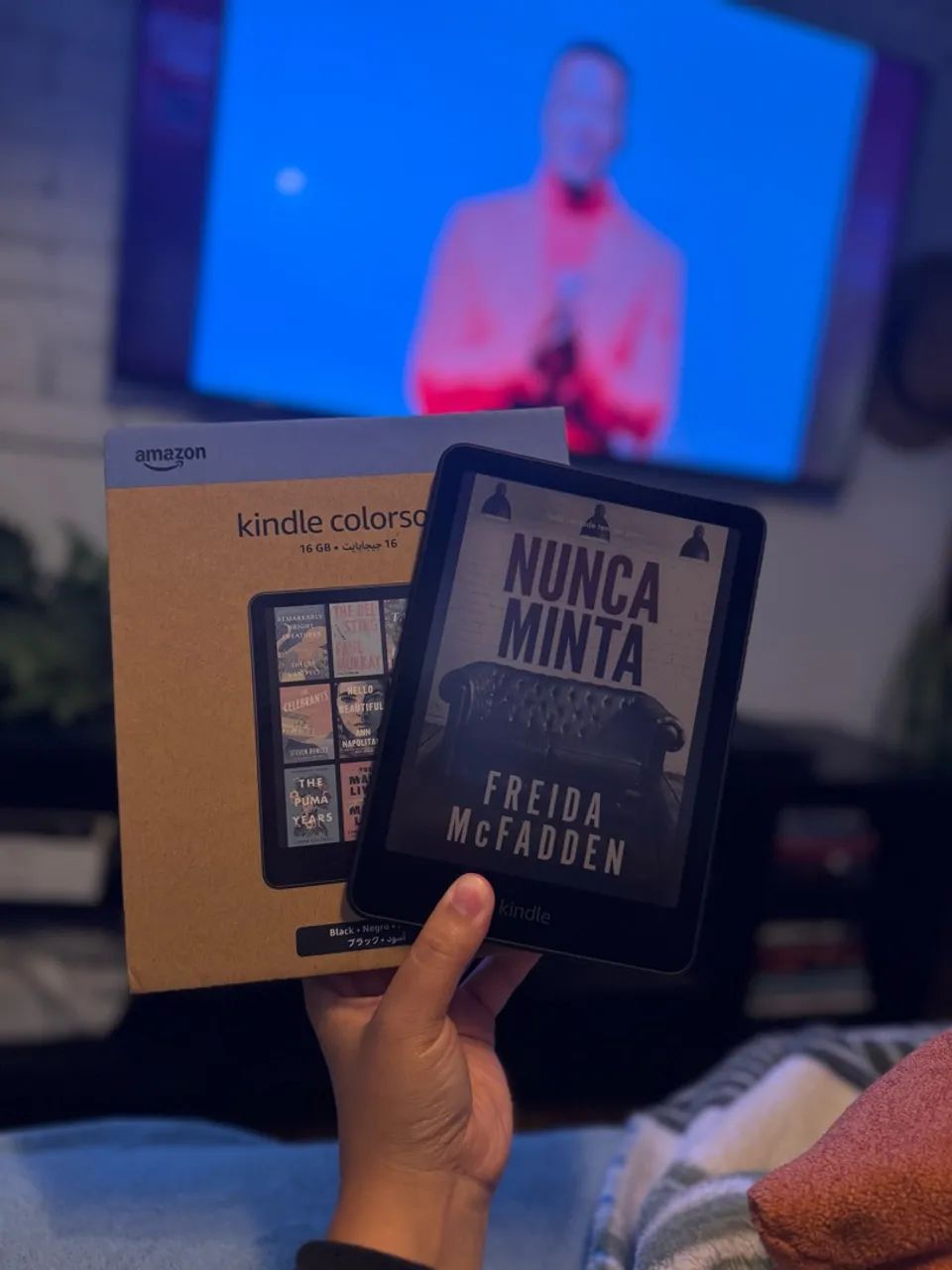Kindle Colorsoft com capa e adesivos  - Foto 2