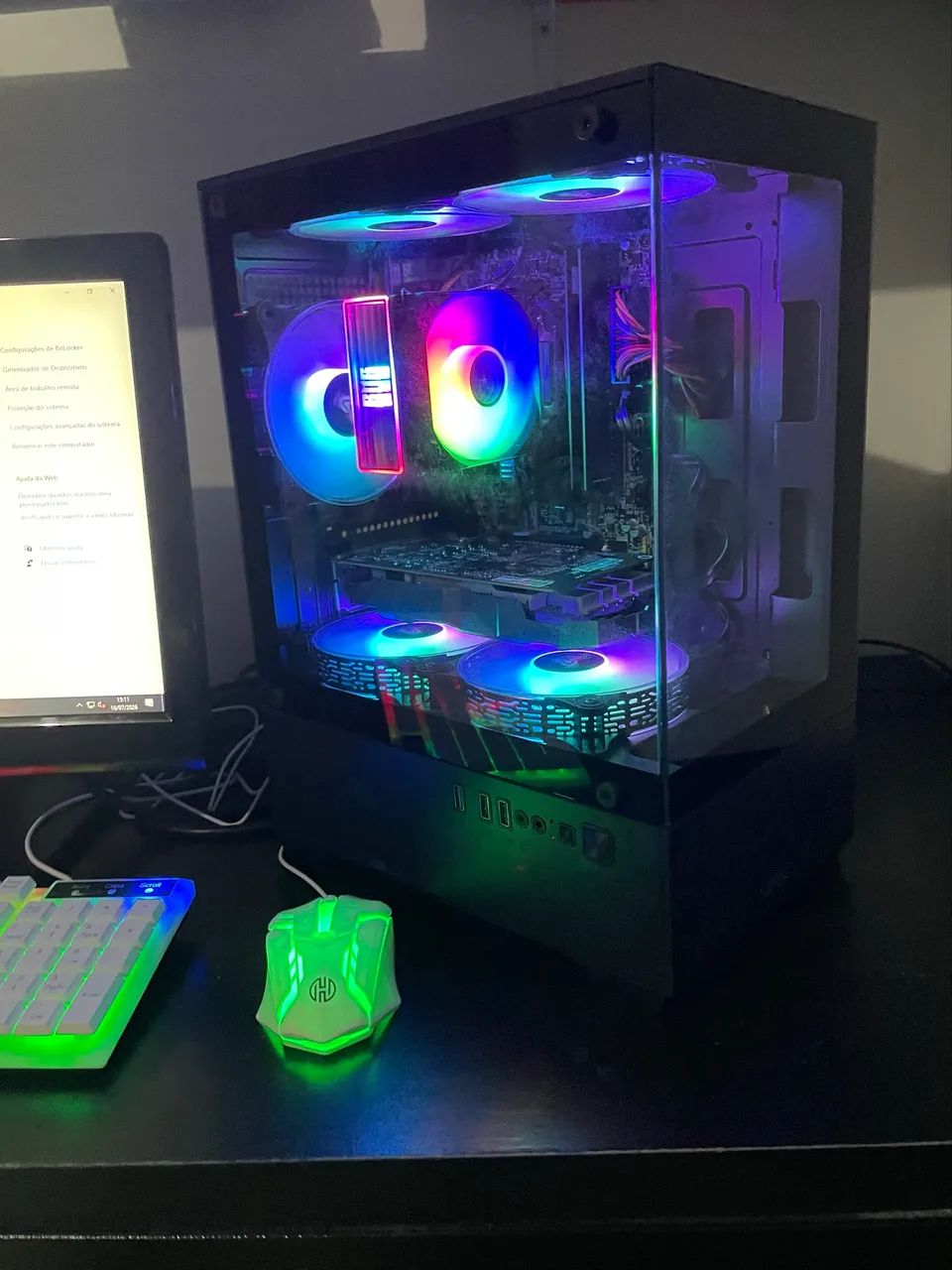 Pc gamer de entrada, completo no ponto de usar  - Foto 4
