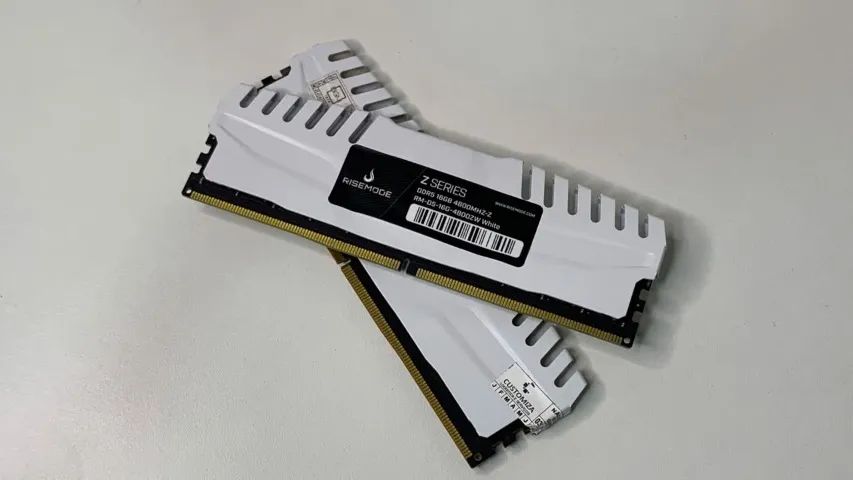 32GB (2X16GB) RISEMODE 4800MHZ BRANCA - Foto 3