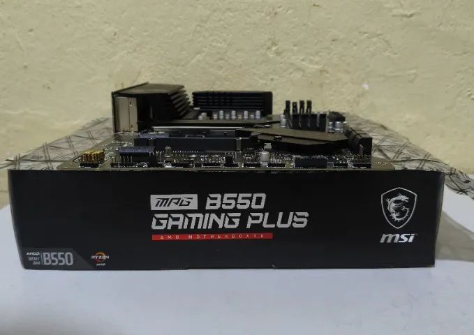 Placa-Mãe MSI MPG B550 Gaming Plus - Foto 5