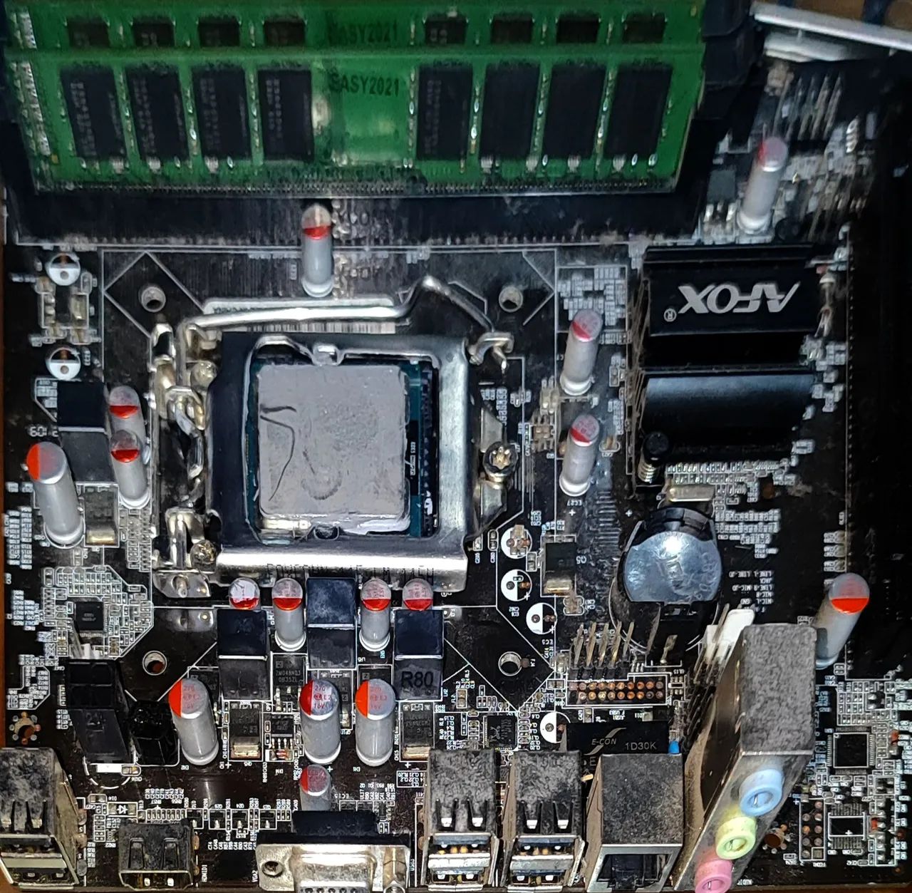 Kit i5 3470 16gb ram placa mãe asfox - Foto 3