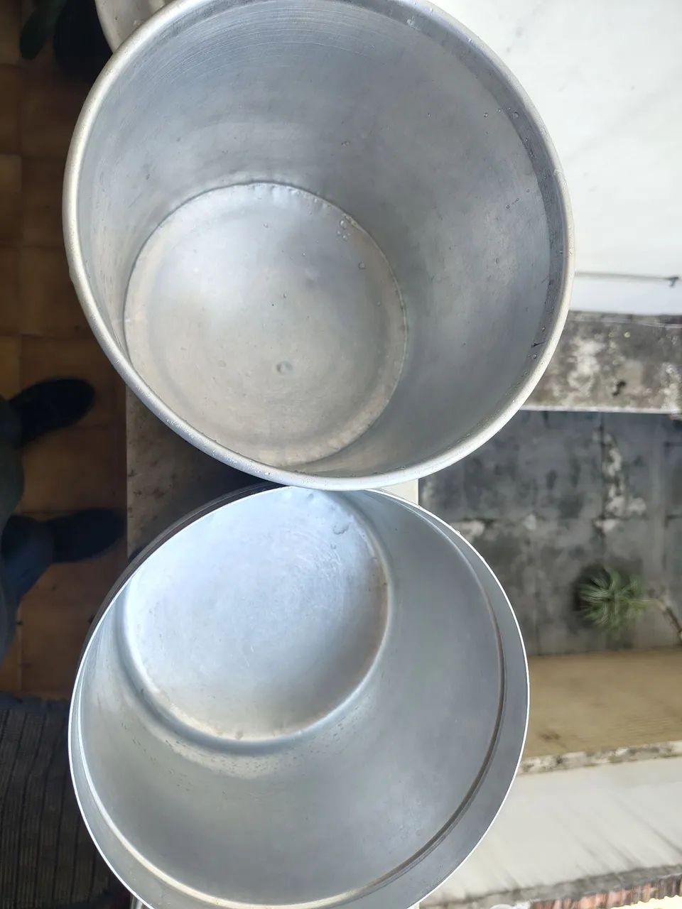 2 Latas de mantimento antigas em alumínio 1980 - Foto 3