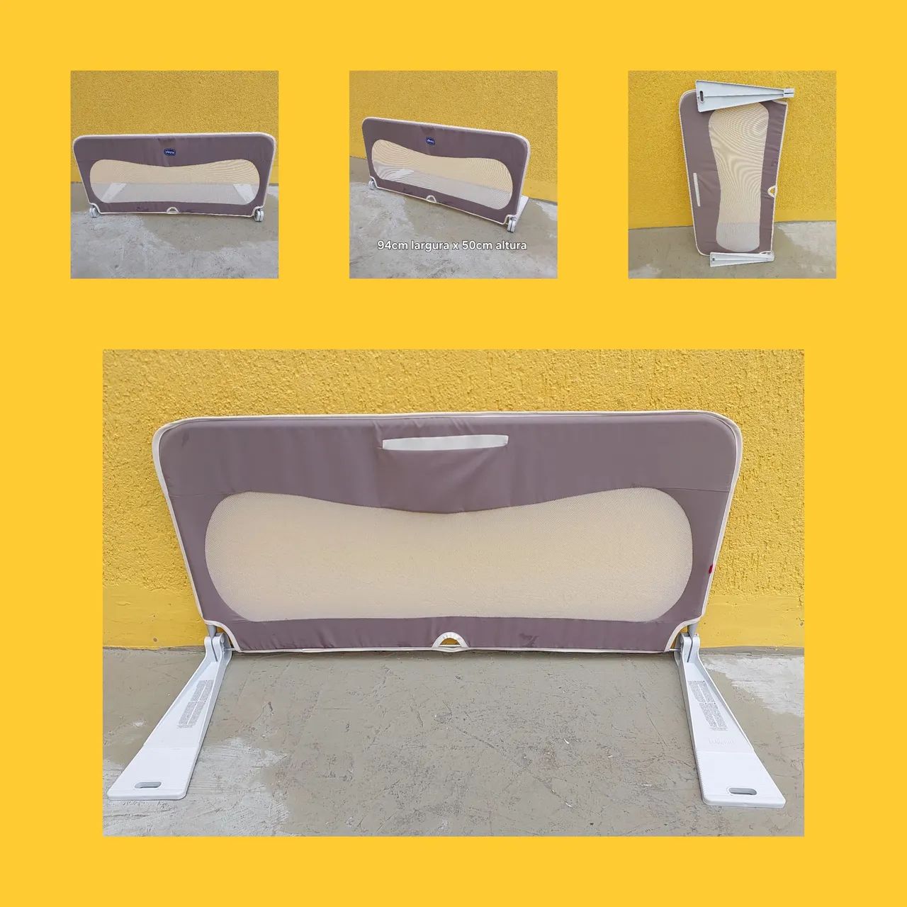 Grade para cama chicco
