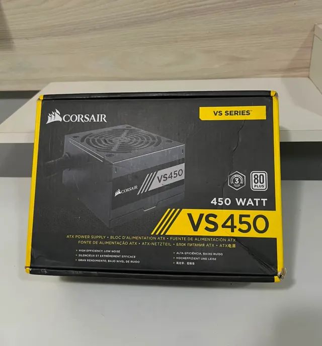 Fonte Corsair 450W 80Plus White