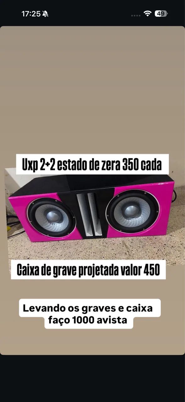Grave uxp, caixa grave, 