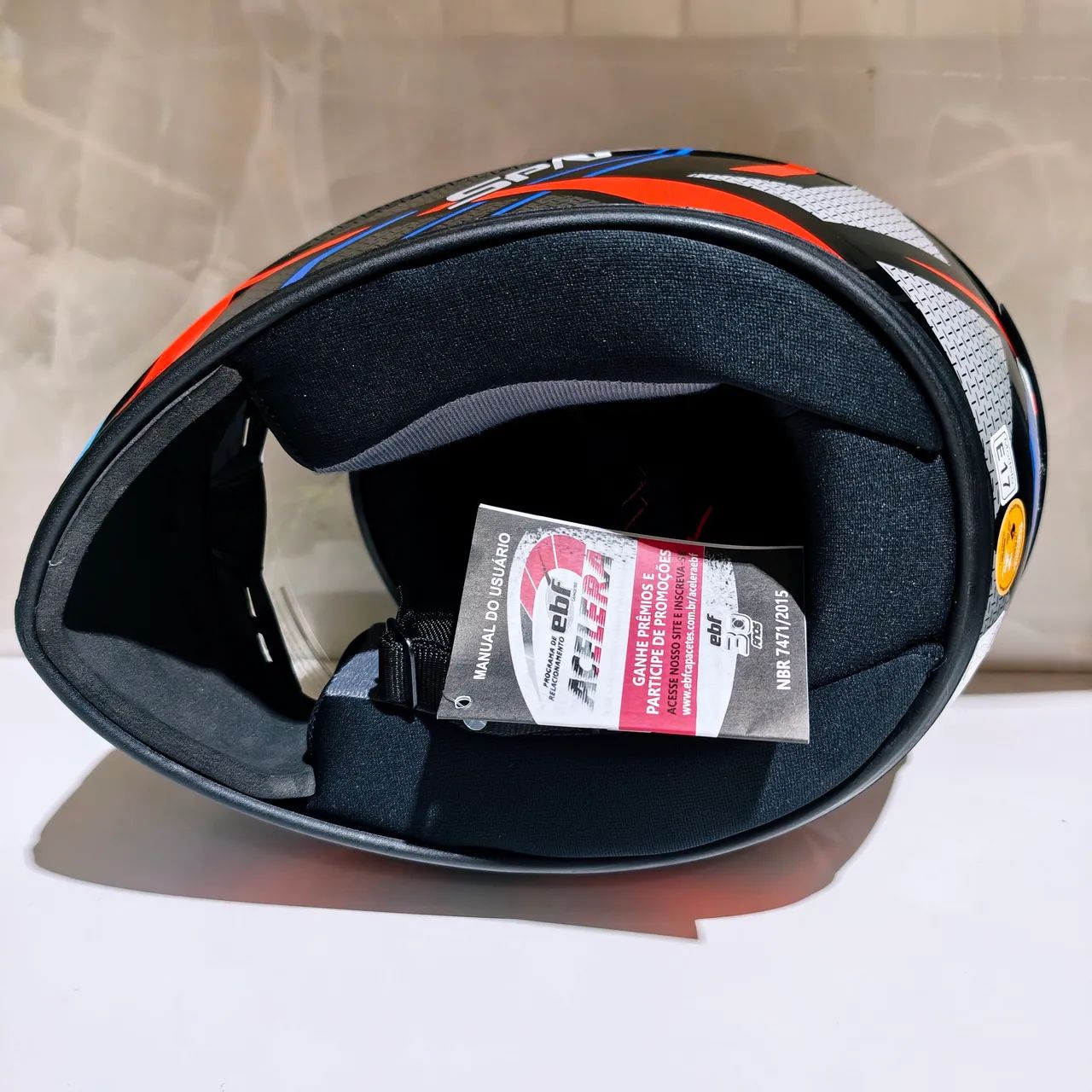 Capacete New Spark EBF - Foto 4