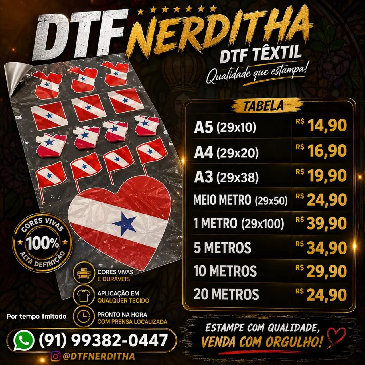 DTF TÊXTIL 