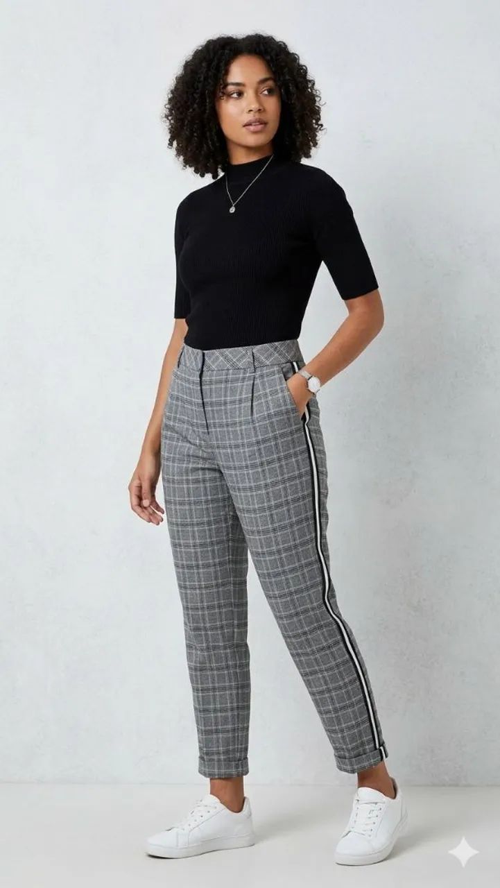CORTELLE CALÇA XADREZ 44