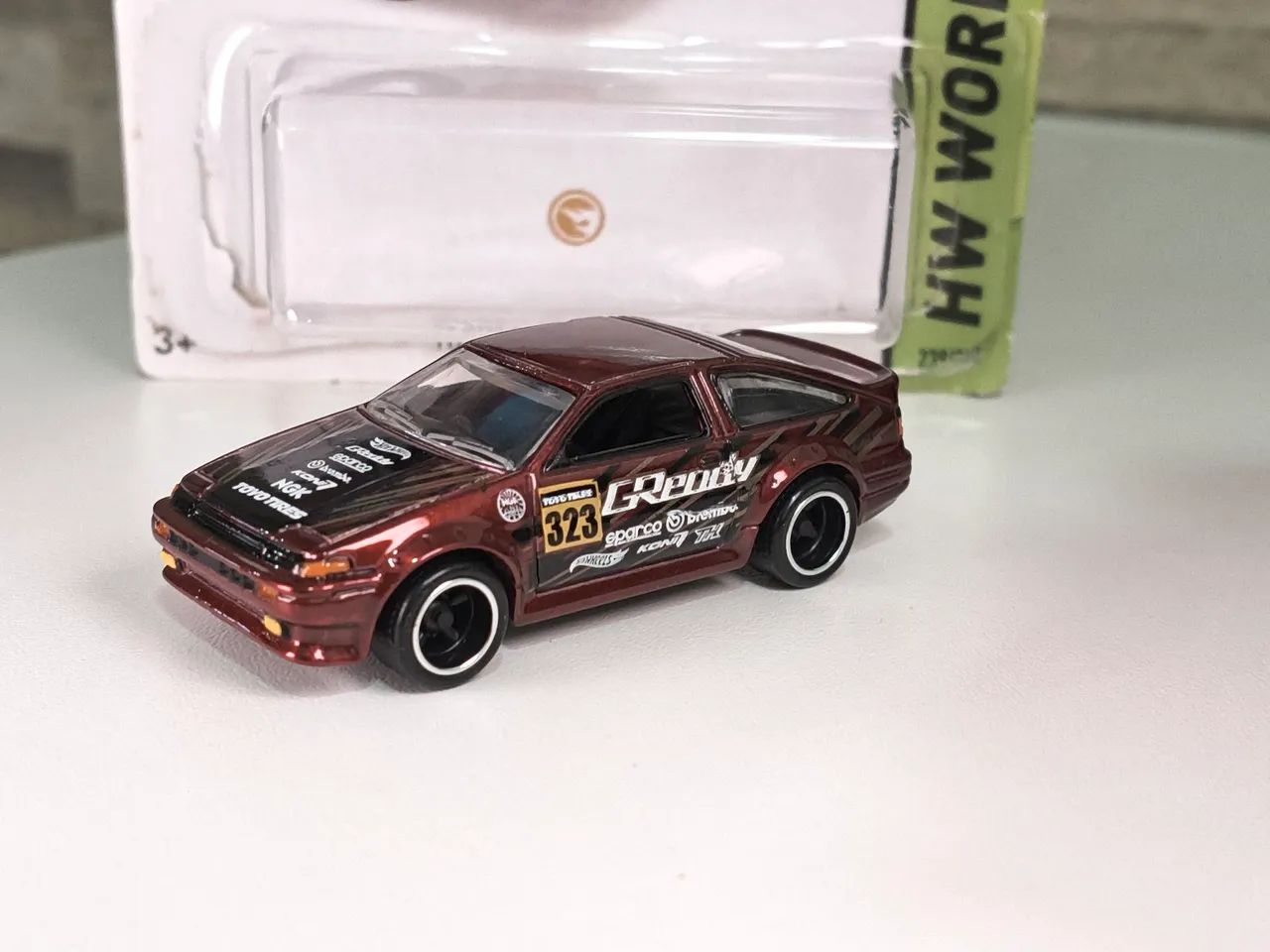 Hot Wheels Toyota AE-86 Corolla Super Treasure-Hunted LOOSE