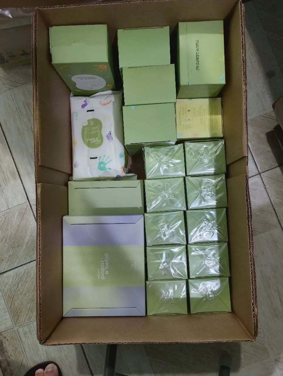 Produtos Natura mamãe bebê (fechamento de loja)
