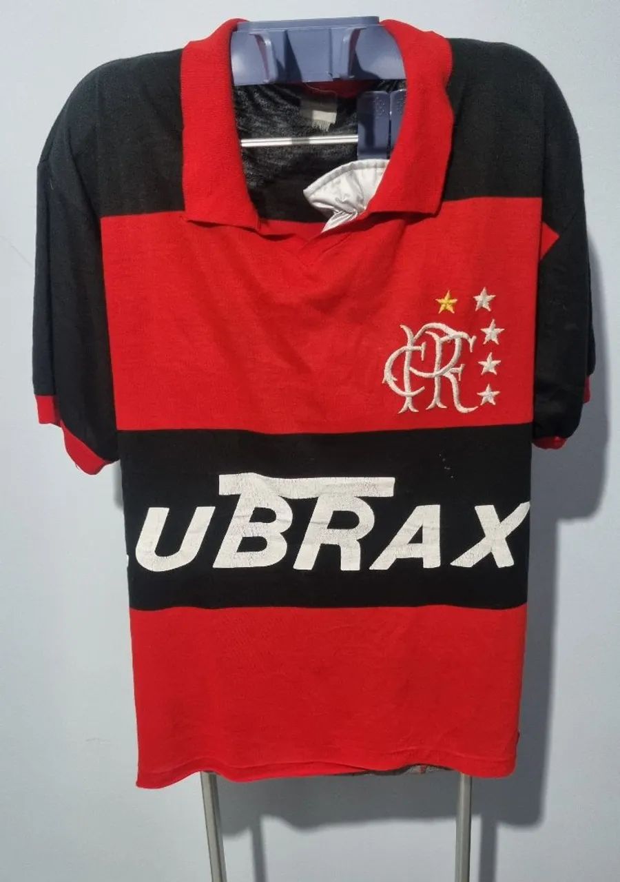 Camisa Flamengo Lubrax de época  - Foto 5