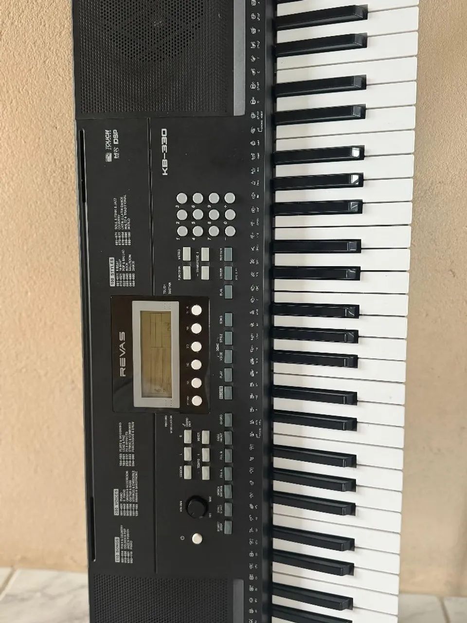 Teclado Roland Revas Kb-330 + sustain + fonte - Foto 3