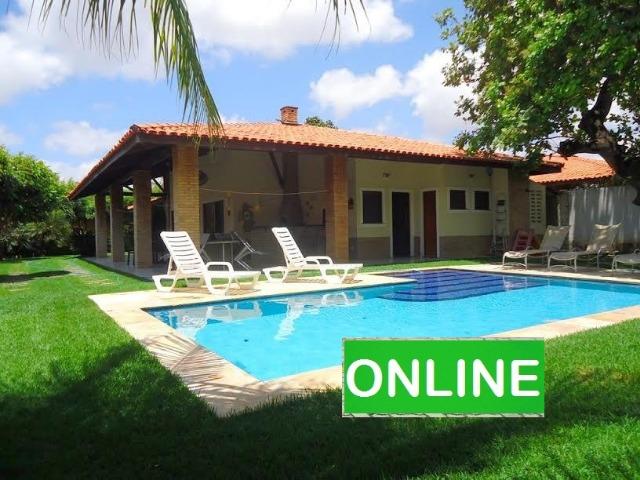 Casa plana em condomínio na Lagoa Redonda com 200m, 3 suítes e Piscina - Foto 2