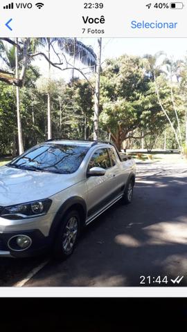 Saveiro Cross 14/15 sem retoque , km original , carro usado passeio
