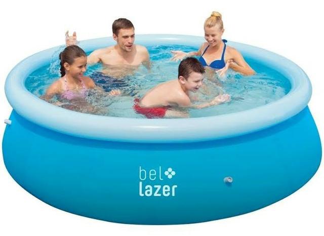 1 Piscina Redonda Inflável para Adulto e Criança 1000 Litros - Foto 2