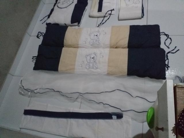 Kit para berço americano menino - Foto 2