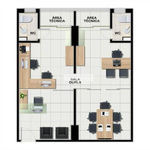 Sala à venda, 26 m² por r$ 179.000,00 - cambeba - fortaleza/ce - Foto 7