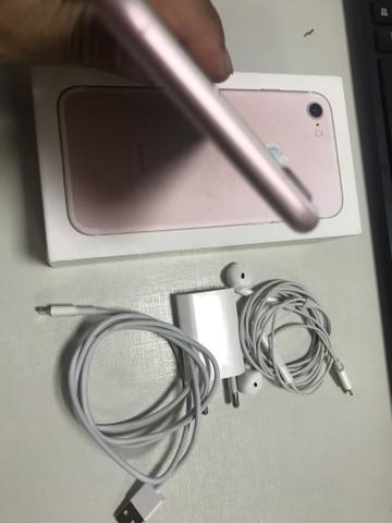 IPhone 7 32gb Rose Completo Aceito Trocas - Foto 6