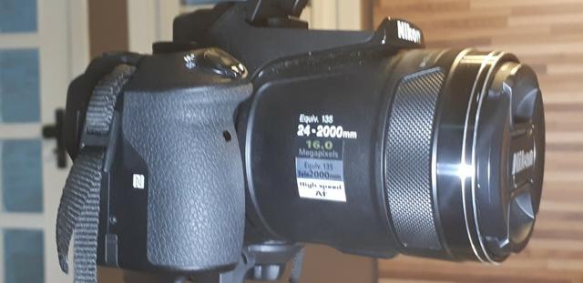 Câmera Nikon Coolpix P900 zoom óptico de 83x impecável e completa-Para exigentes - Foto 6