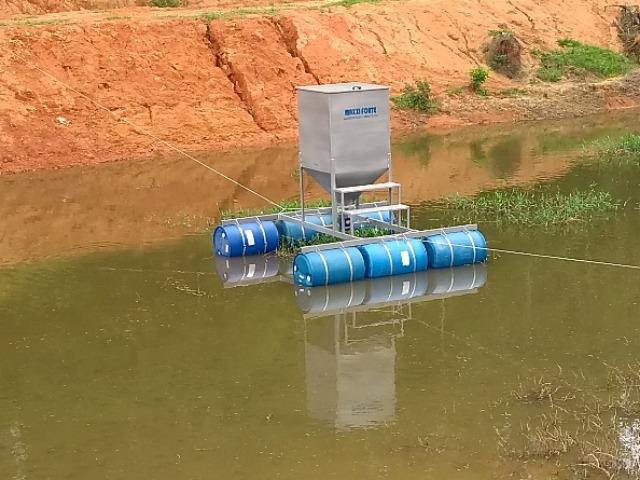 Tratador Alimentador para peixes automático - Foto 3