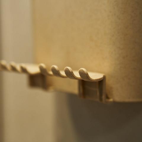 Dispenser para Creme Dental com Porta Escova de Dentes - Foto 6