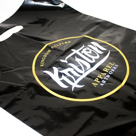 500 Sacolas-plastica-personalizada-em-sao-luis_Modelo-alca-vazada-boca-de-palhaço - Foto 2
