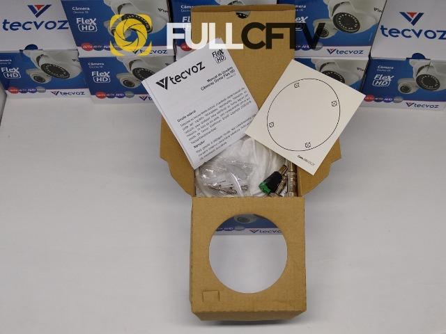 Câmera Dome Flex Tecvoz 720p 1mega 5x1 25metros - Foto 5