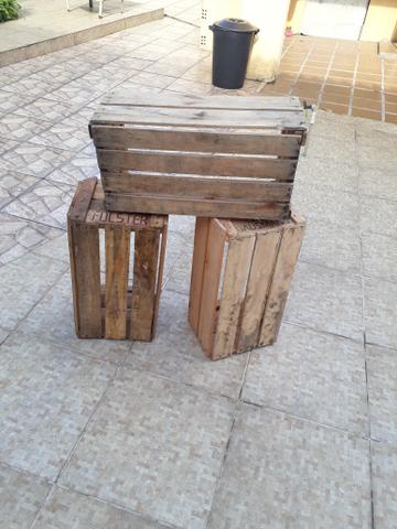 Caixotes de madeira