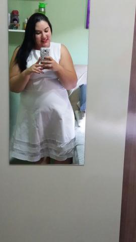 Vestido Branco Plus Size - Foto 5