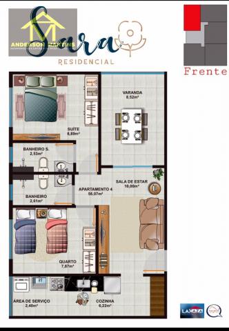 Apartamento à venda com 2 dormitórios em São geraldo, Cariacica cod:14888 - Foto 11