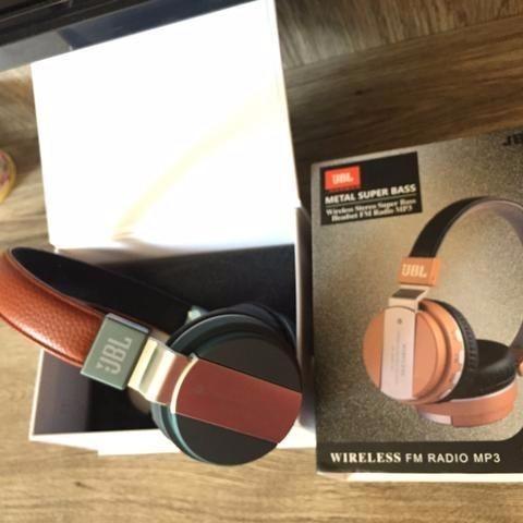 Fone De Ouvido Jb-55 Wireless Bluetooth Headset Sem Fio Mp3 sd