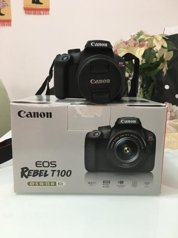 Canon T100 Zerada e na Garantia - Foto 2