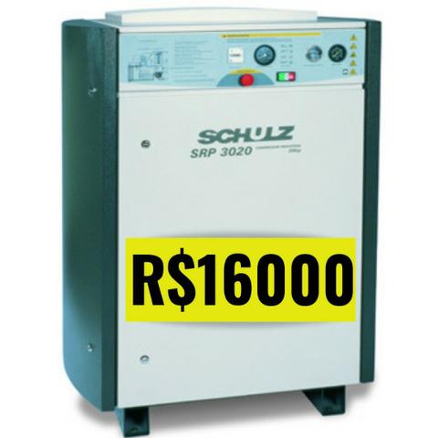Compressor de Parafuso 20HP - Seminovo
