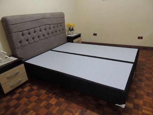 Base Cama Box Queen Size e King Size "Direto de Fábrica"