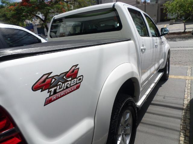 Hilux Srv Cd 4x4 Diesel Branco - Foto 3