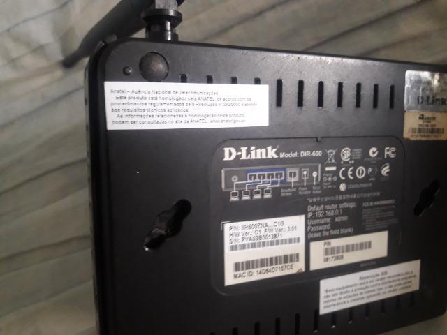 Roteador D Link DIR 600 - Foto 3