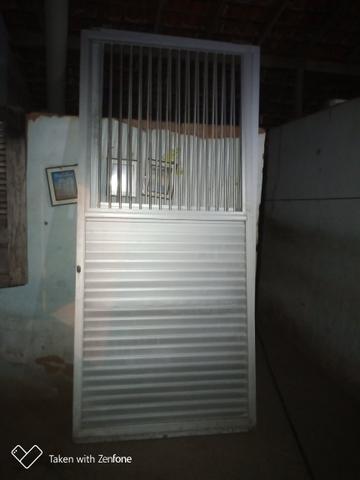 Vendo Portão de alumínio duas folhas - Foto 4